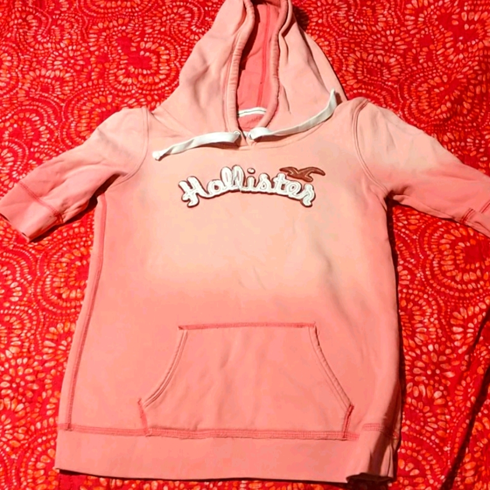 Hollister short sleeve hoodie